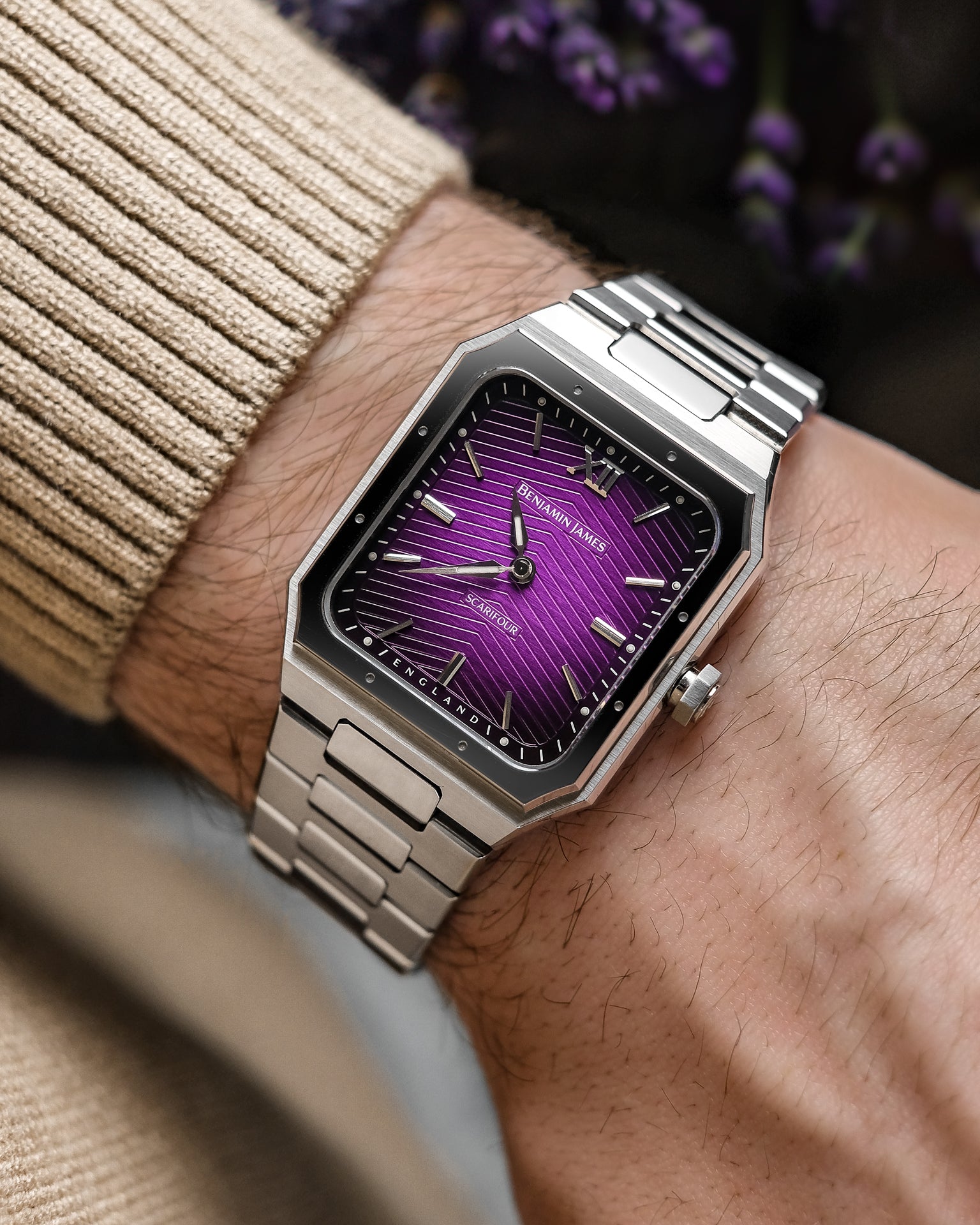 Scarifour Classic - Royal Purple – Benjamin James Watches